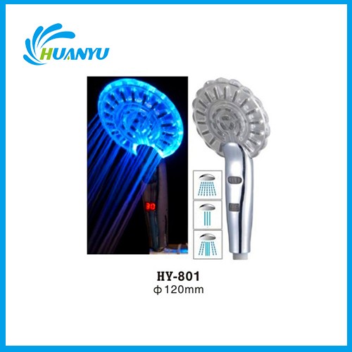 Iwọn otutu Iṣakoso LED Shower Head